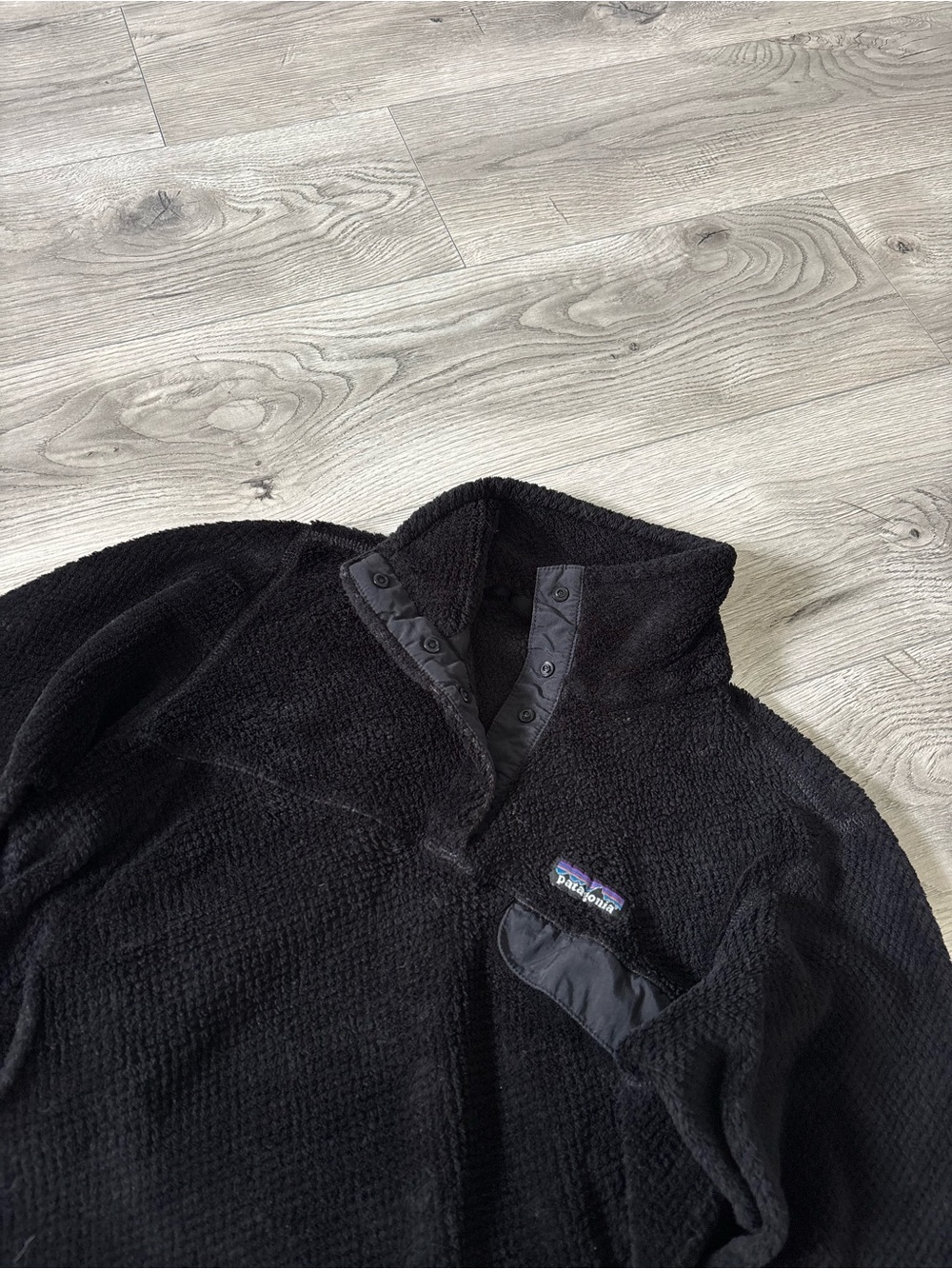 Patagonia Black Fleece Polartec Thermal Pro Snap-Up Pullover - Women’s XS